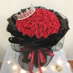 Bó hoa hồng sáp 50 bông S501