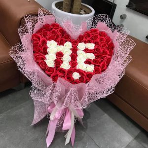 Bó hoa hồng sáp chữ Mẹ MS9901 - Ảnh 3